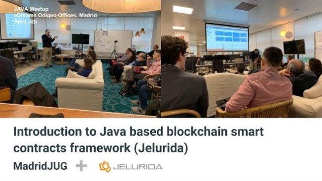 Introduction to Java based blockchain smart contracts framework (Jelurida)
