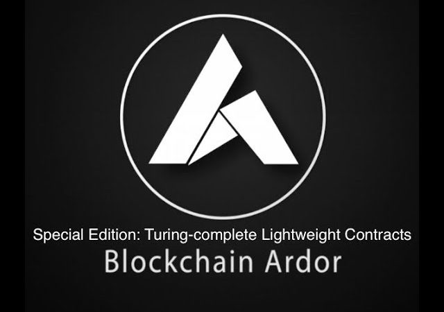 Blockchain Ardor: Tutorial Seminar on Turing-complete Ignis Lightweight Contracts with Lior Yaffe