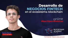 #bacOpenWebinar: Desarrollo de negocios fintech en el ecosistema blockchain