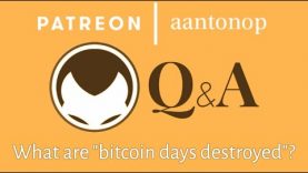 Bitcoin Q&A: What are “bitcoin days destroyed”?