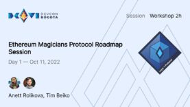 Ethereum Magicians Protocol Roadmap Session