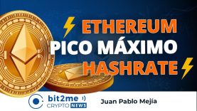 🔵🔝 Hashrate de EHTEREUM en MÁXIMOS – Bit2Me Crypto News – 07.10.2020