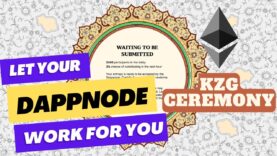 How to contribute to Ethereum’s KZG ceremony with your Dappnode