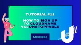How to register on Cloudname via Unstoppable Domain – Tutorial #11