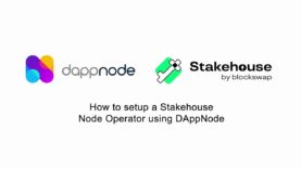 How to setup a Stakehouse Node Operator using Dappnode