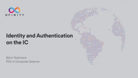 Inside the Internet Computer | Identity and Authentication on the Internet Computer