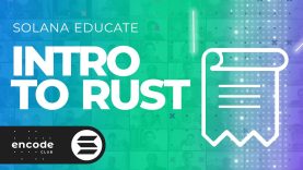 Intro to Rust for Solana