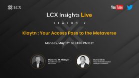 Klaytn: Your Access Pass to the Metaverse | David Shin | LCX Insights Live