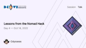 Lessons from the Nomad Hack