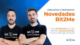 📣 NOVEDADES de Bit2Me con Leif Ferreira y Equipo de Brasil @Bitfinex​ @Ledger​ @Amazon Web Services​