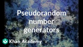 Pseudorandom number generators | Computer Science | Khan Academy