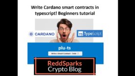 Write Cardano Smart Contracts in Typescript – Beginners Tutorial